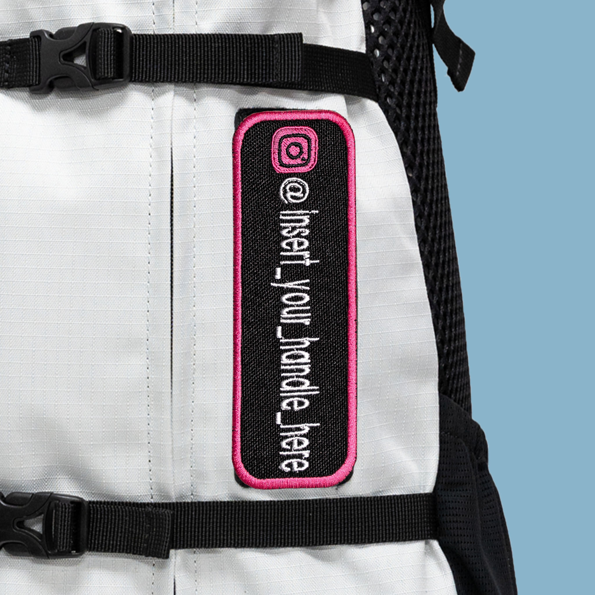 Custom Insta Handle Patch
