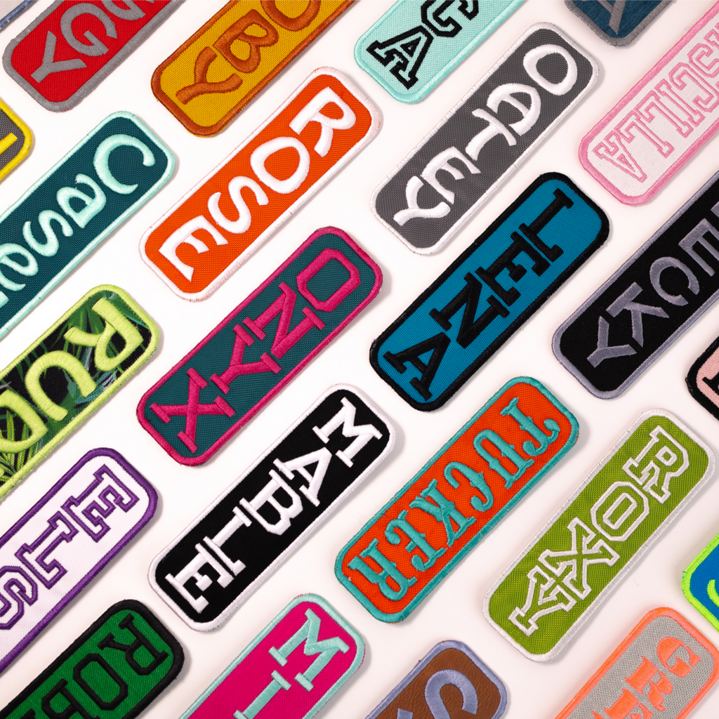 Product video preview of the Custom K9 Patch personalized embroidered name patch