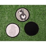 Gray Corgi Bum Patch