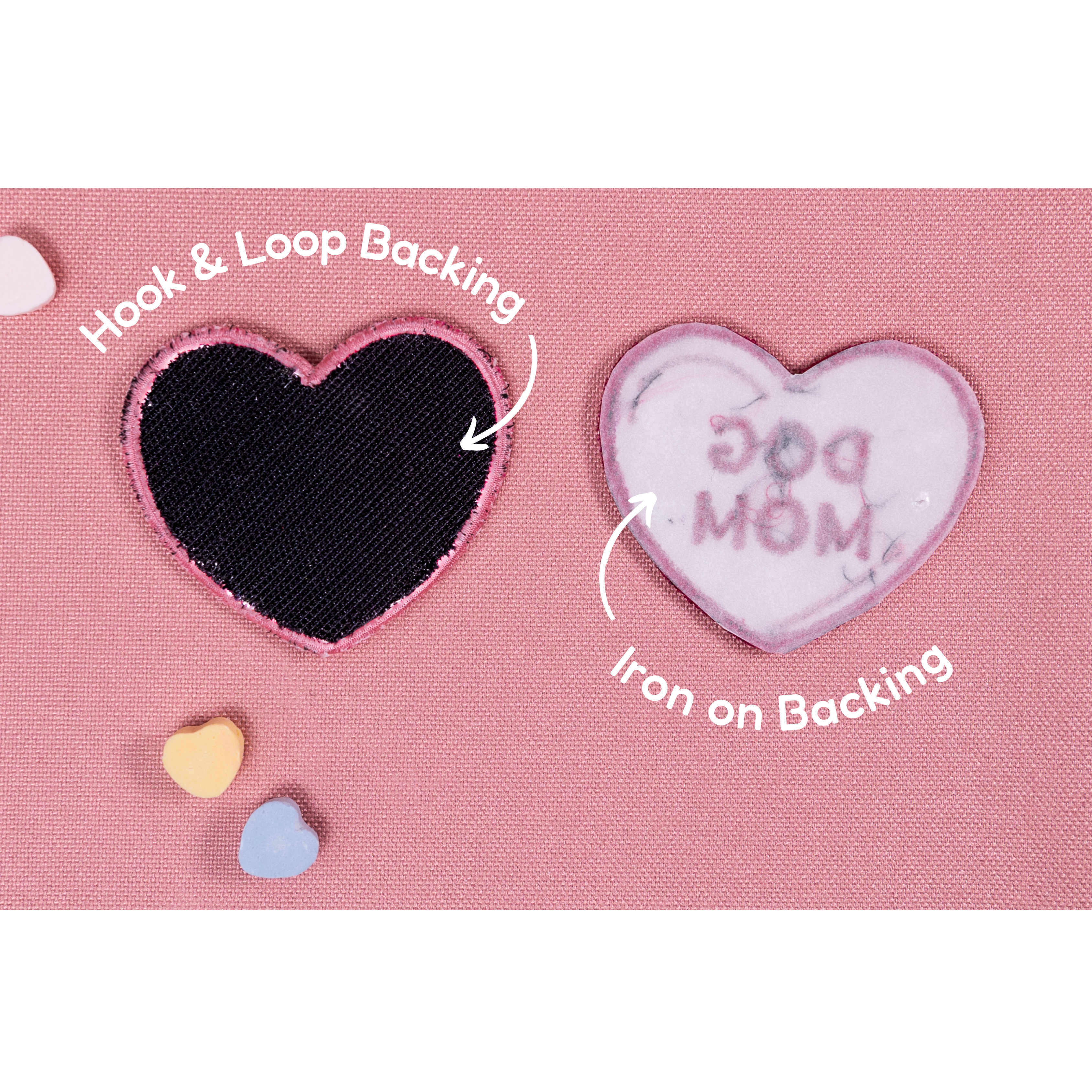 Weenie Mom Heart Patch