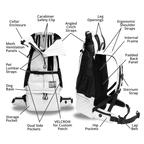 Klearance Knavigate | Advanced Carrier with Internal Frame & Hip Belt